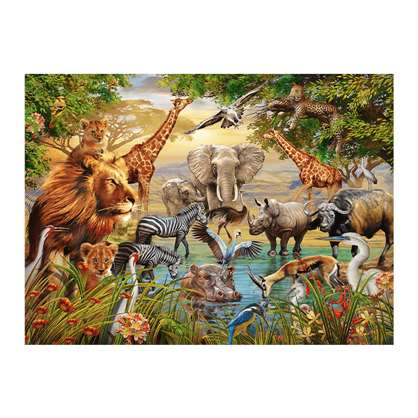 Adesivi Murali: Animali Foresta africana