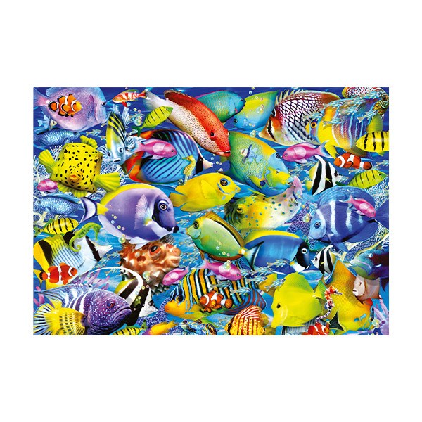 Adesivi Murali: Pesce Colorato