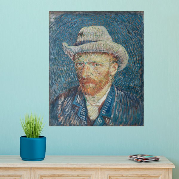 Adesivi Murali: Autoritratto di Van Gogh