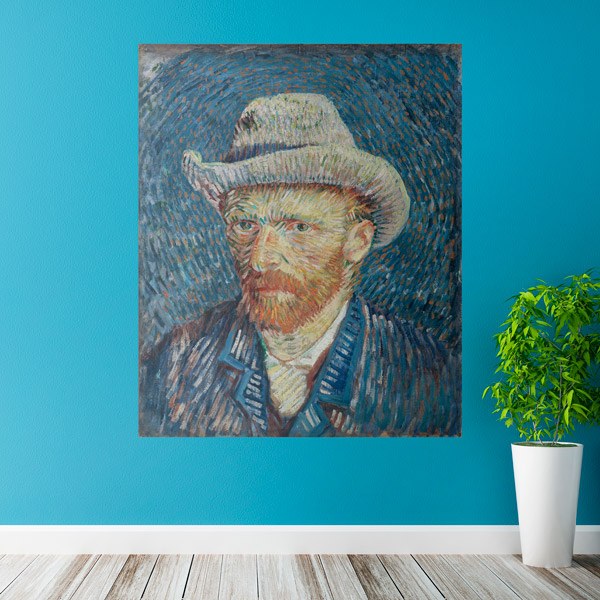 Adesivi Murali: Autoritratto di Van Gogh