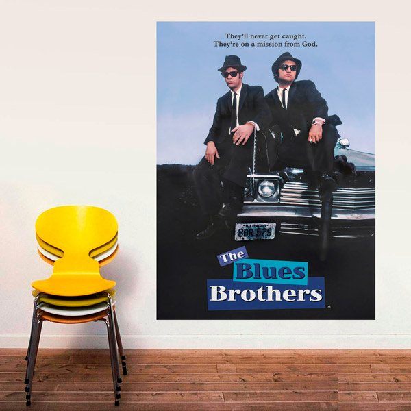 Adesivi Murali: The Blues Brothers