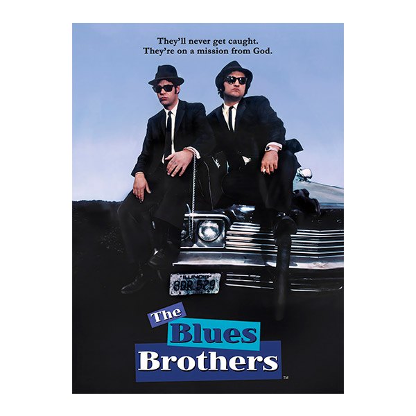 Adesivi Murali: The Blues Brothers