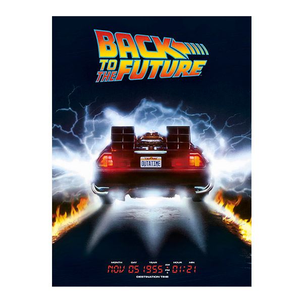 Adesivi Murali: Back to the future