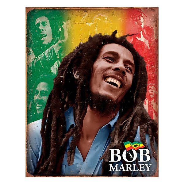 Adesivi Murali: Bob Marley