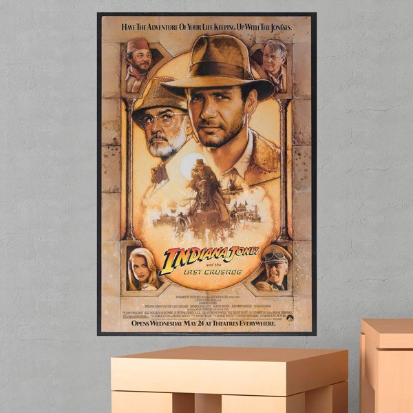 Adesivi Murali: Indiana Jones e l ultima crociata
