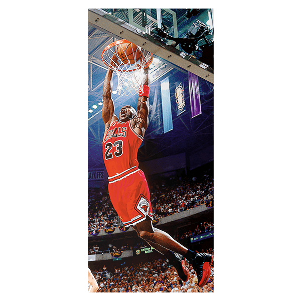 Adesivi Murali: La schiacciata di Michael Jordan