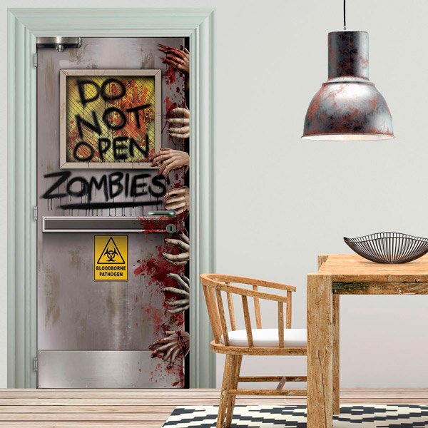 Adesivi Murali: Pericolo zombie