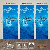 Adesivi Murali: Delfini che saltano  3