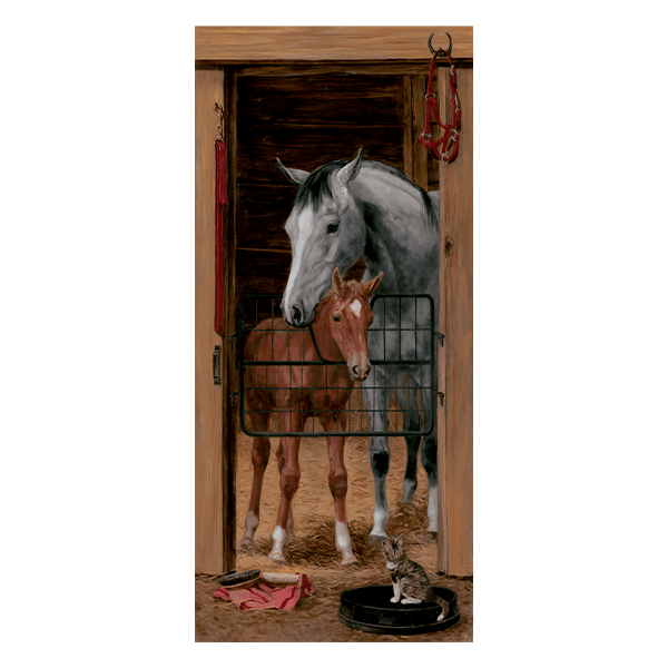 Adesivi Murali: Scuderie di cavalli