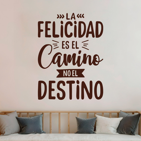Adesivi Murali: La felicidad es el camino