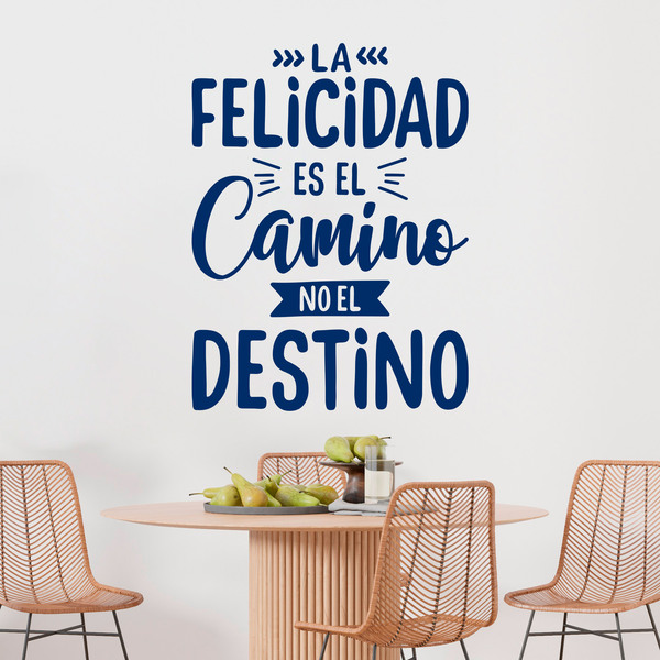 Adesivi Murali: La felicidad es el camino