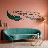 Adesivi Murali: Prenez le temps d'&ecirc;tre Heureux 18