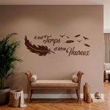 Adesivi Murali: Prenez le temps d'&ecirc;tre Heureux 10