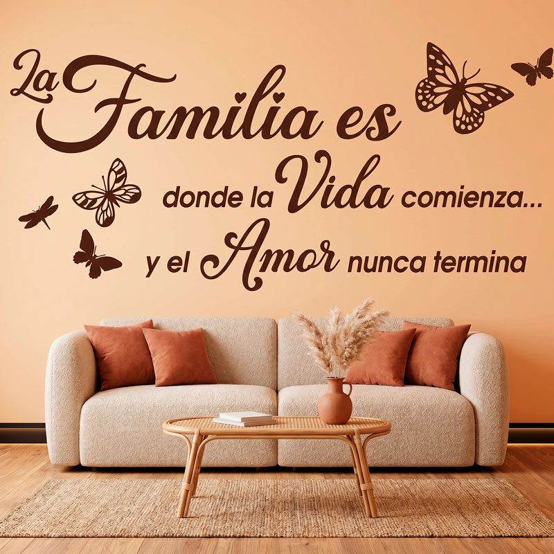 Familia es donde la vida comienza 6