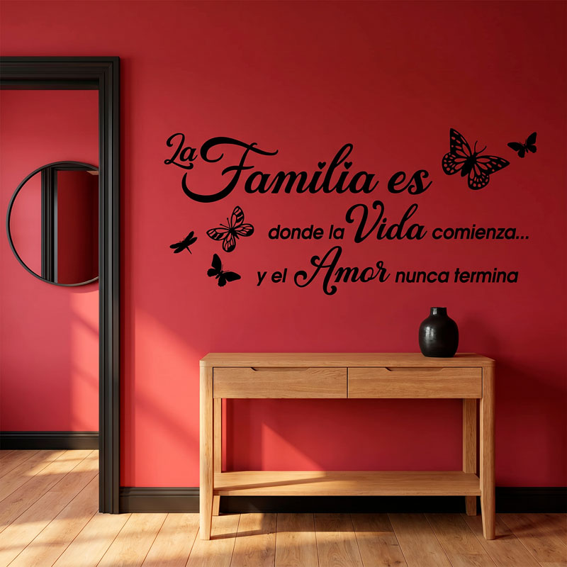 Familia es donde la vida comienza 9