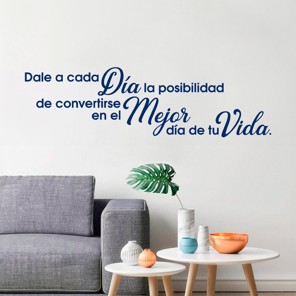 Adesivi Murali: Dare ad ogni giorno...