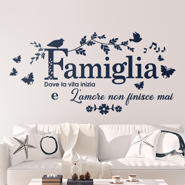 Famiglia, dove la vita inizia e l'amore non finisc 0