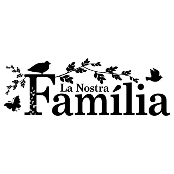 Adesivi Murali:  La nostra família