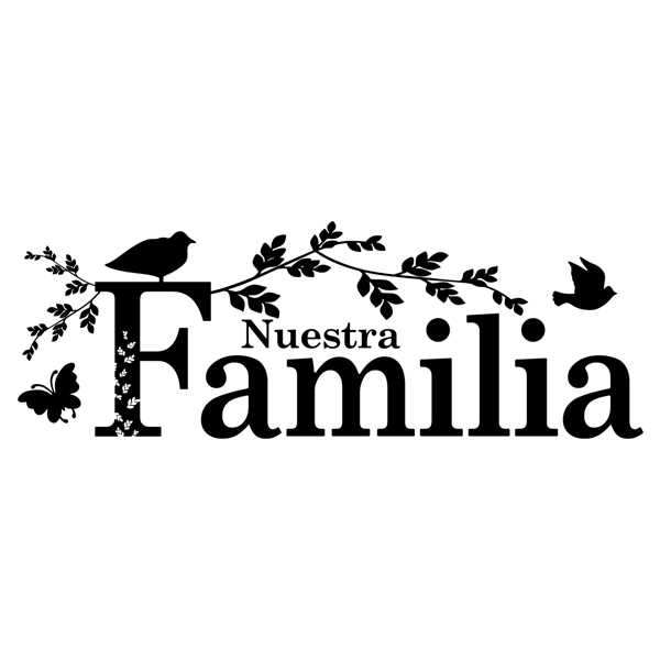 Adesivi Murali: Nuestra familia