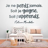 Adesivi Murali: Je ne Perds Jamais 2