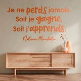 Adesivi Murali: Je ne Perds Jamais 3