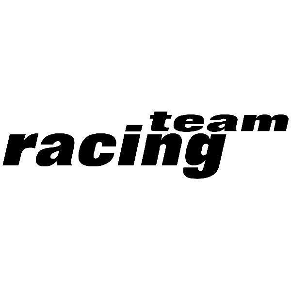 Adesivi per Auto e Moto: Racing Team