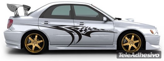 Adesivi per Auto e Moto: Kit Racing 17