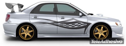 Adesivi per Auto e Moto: Kit Racing 25