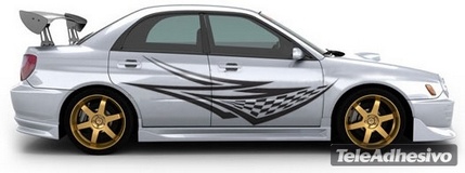 Adesivi per Auto e Moto: Kit Racing 29 2