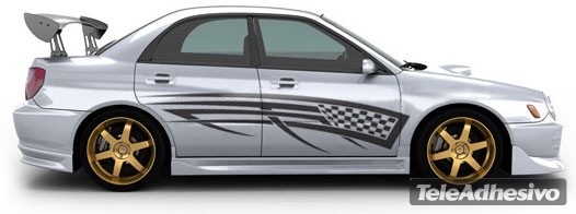 Adesivi per Auto e Moto: Kit Racing 30