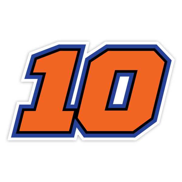Adesivi per Auto e Moto: Luca Marini Numero 10 MotoGP