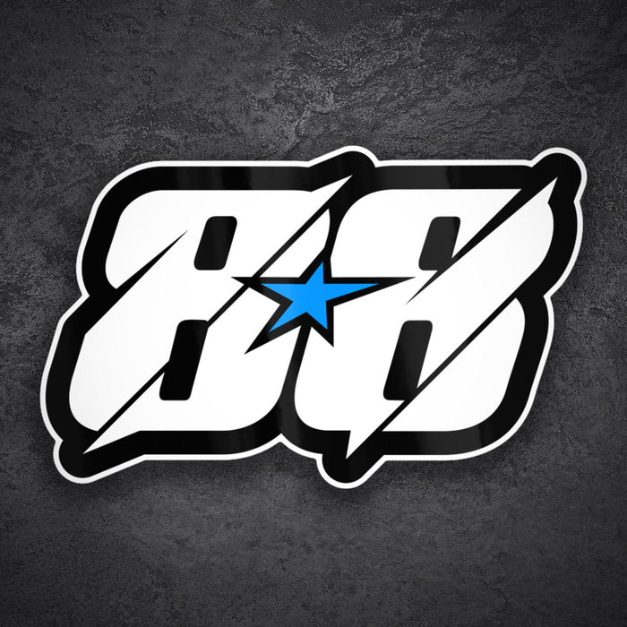 Adesivi per Auto e Moto: MotoGP Miguel Oliveira Numero 88