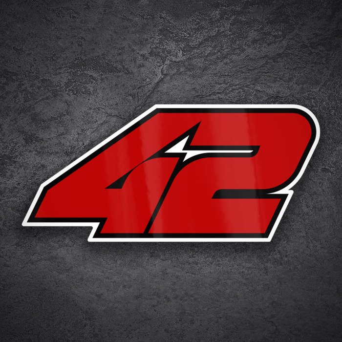 Adesivi per Auto e Moto: Álex Rins Numero 42 MotoGP