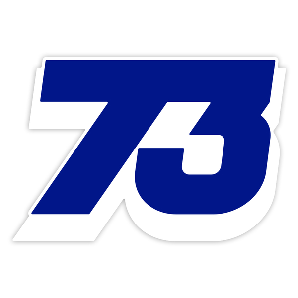 Adesivi per Auto e Moto: Numero 73 MotoGP Álex Márquez