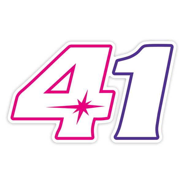 Adesivi per Auto e Moto: Numero 41 MotoGP Aleix Espargaró
