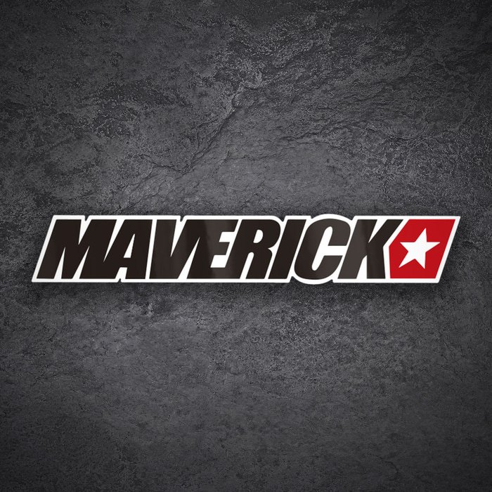 Adesivi per Auto e Moto: Maverick con Stella