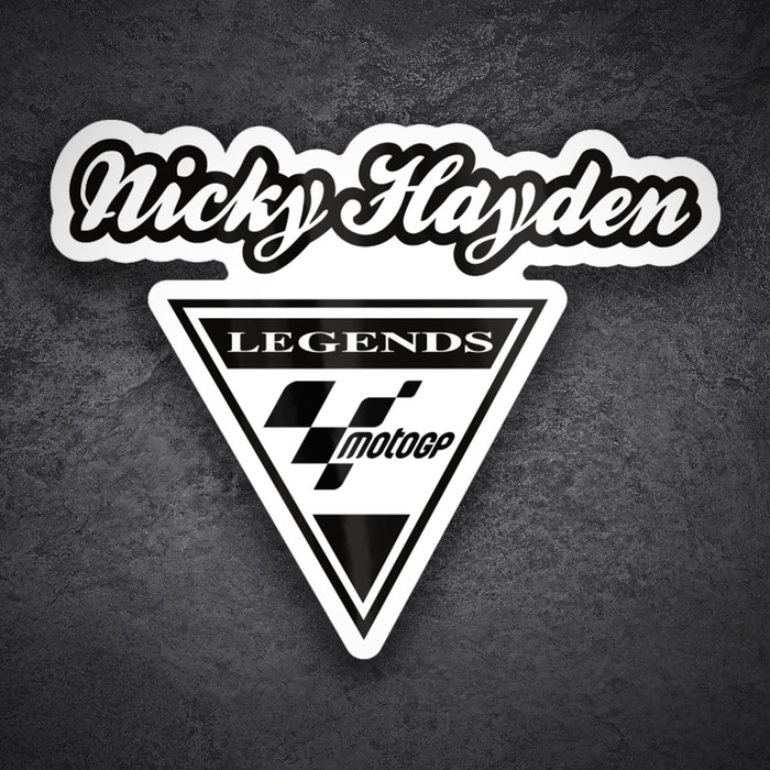 Adesivi per Auto e Moto: Leggenda di Nicky Hayden