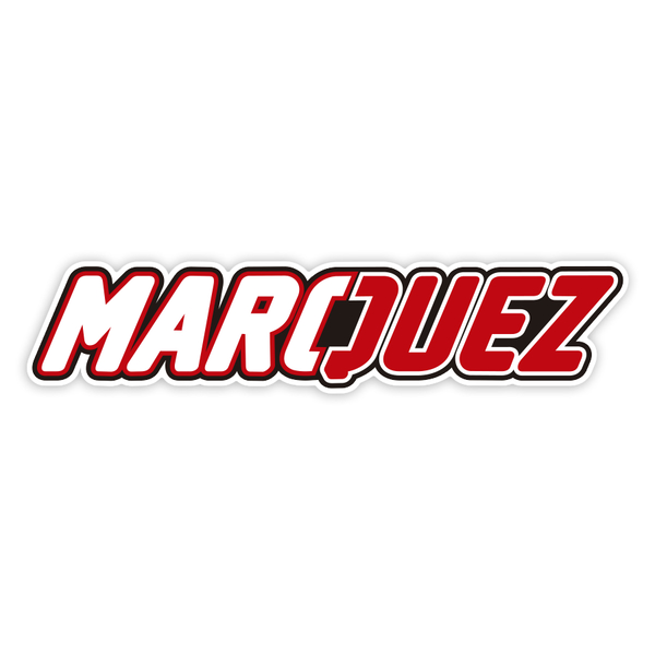 Adesivi per Auto e Moto: Márquez MotoGP Marc Márquez