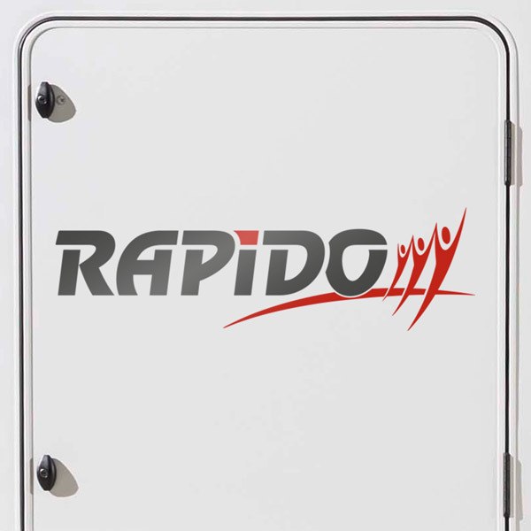 Adesivi per Auto e Moto: Rapido multicolore