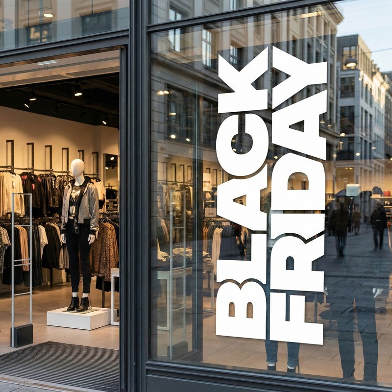 Adesivo Black Friday 2