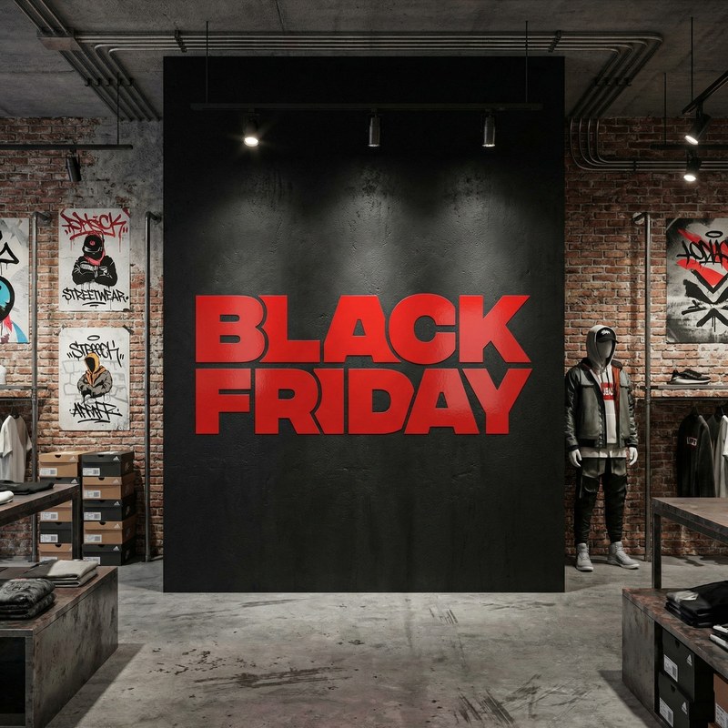 Adesivo Black Friday 12