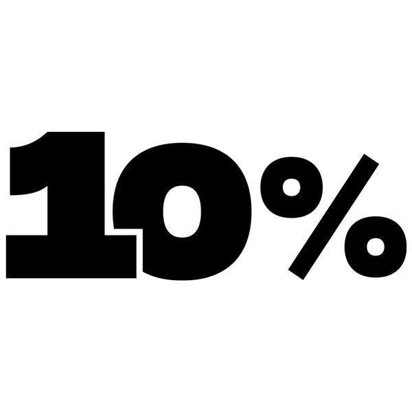 Adesivi Murali: 10%