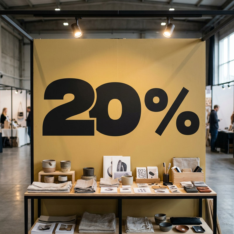Adesivi Murali: 20%
