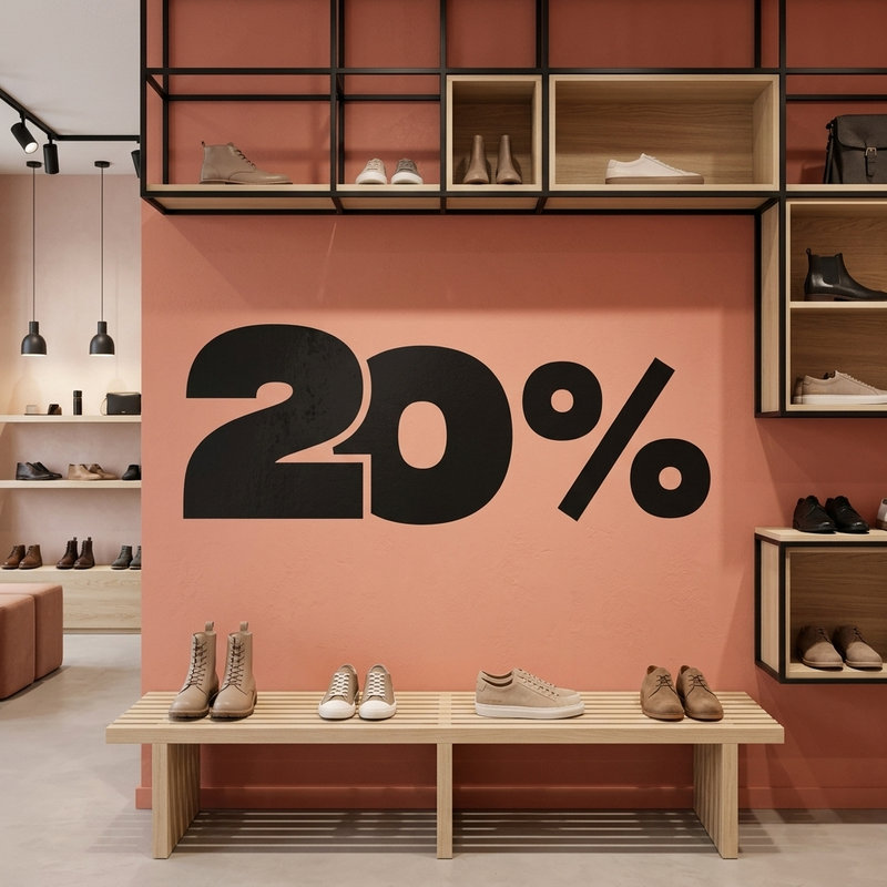 Adesivi Murali: 20%