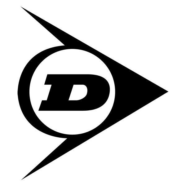 Adesivi per Auto e Moto: Logo Dunlop