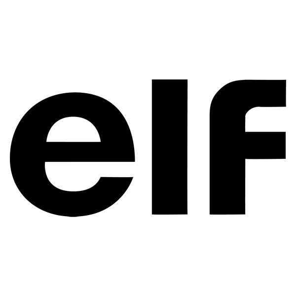 Adesivi per Auto e Moto: Logo classico Elf