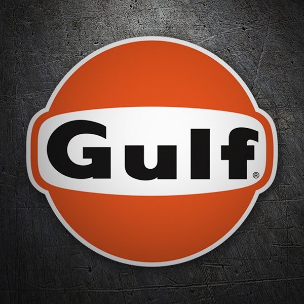 Adesivi per Auto e Moto: Gulf 2