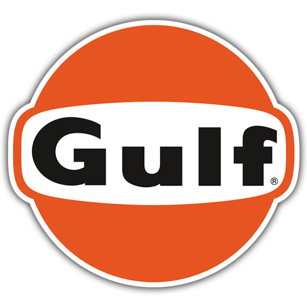 Adesivi per Auto e Moto: Gulf 2