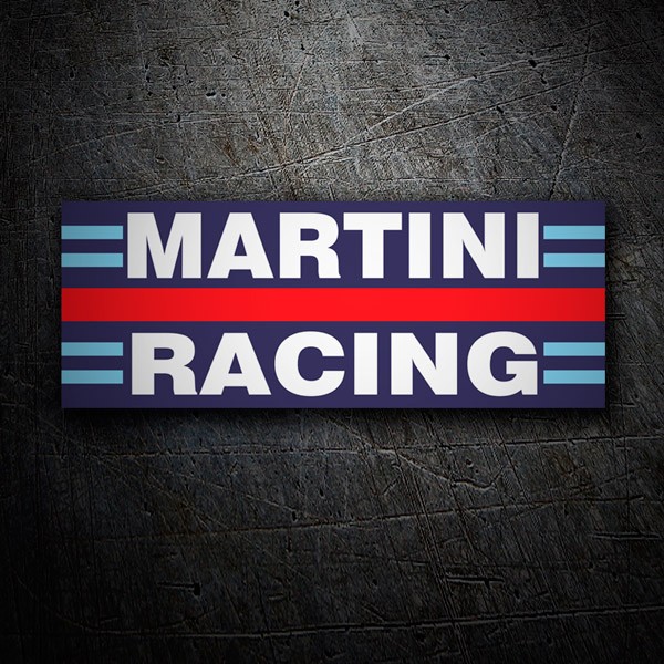 Adesivi per Auto e Moto: Martini racing 1