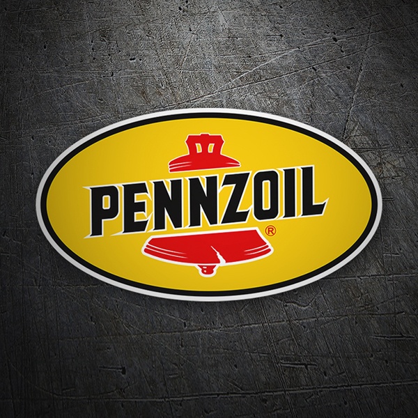 Adesivi per Auto e Moto: Pennzoil con Logo Ovale